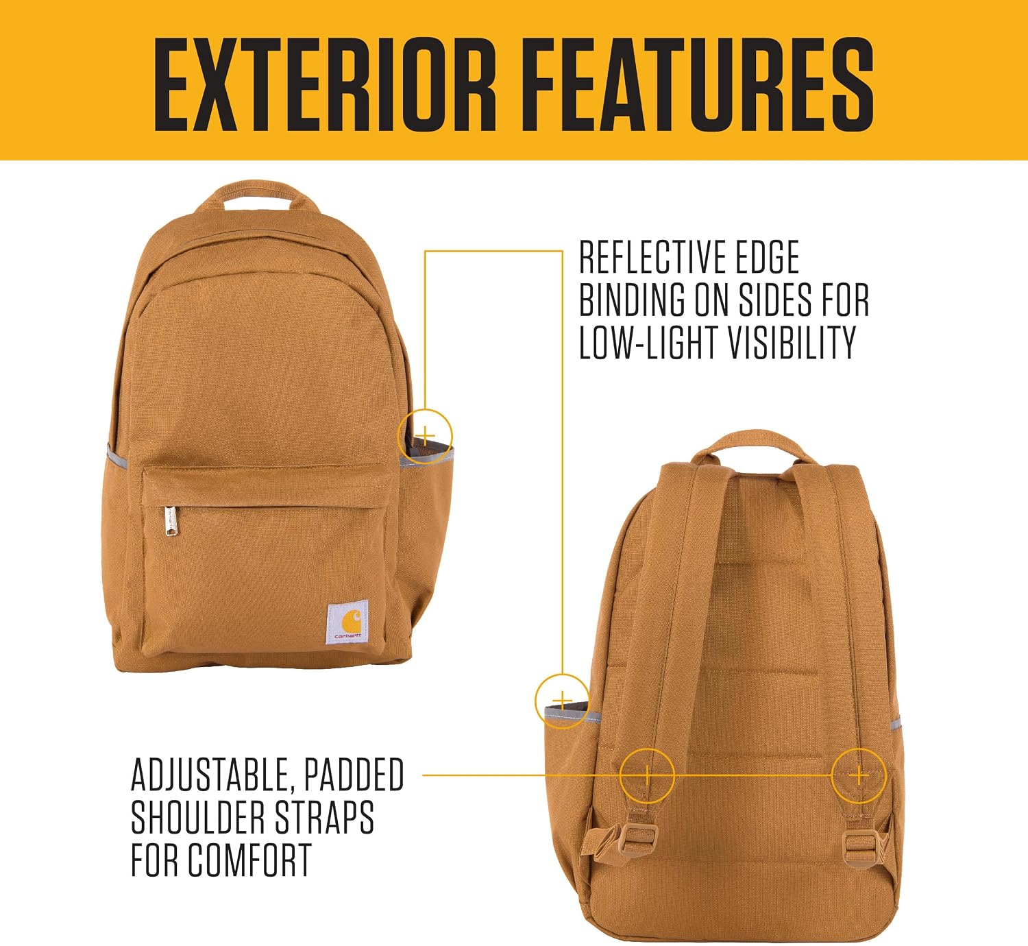 Carhartt Classic 21L Backpack Black - Image 2